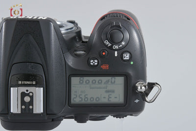 [Used] Nikon D7200 Digital SLR Camera