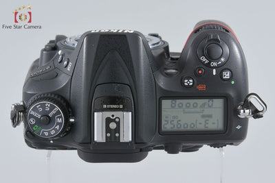 [Used] Nikon D7200 Digital SLR Camera
