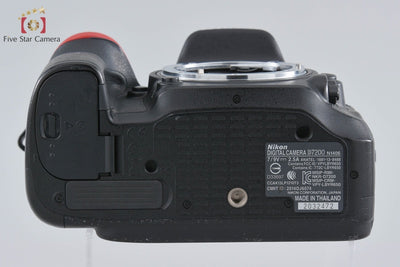 [Used] Nikon D7200 Digital SLR Camera