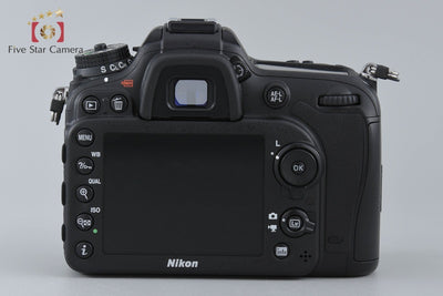 Used: Nikon D7200 Digital SLR Camera