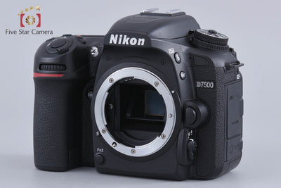[Used] Nikon D7500 Digital SLR Camera - Low Shutter Count