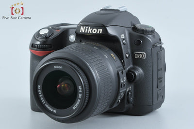 [Used] Nikon D80 + AF-S DX NIKKOR 18-55mm f/3.5-5.6 G VR
