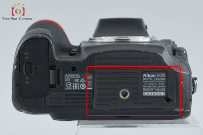 [Used] Nikon D810 Digital SLR Camera