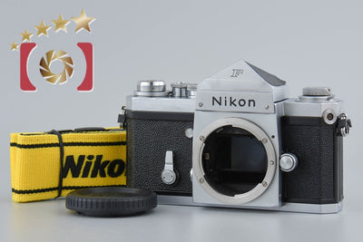 [Used] Nikon F Eye-Level Early Model Silver Film SLR Camera