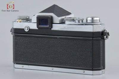 [Used] Nikon F Eye-Level Early Model Silver Film SLR Camera