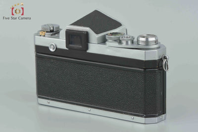 [Used] Nikon F Eye-Level Early Model Silver Film SLR Camera