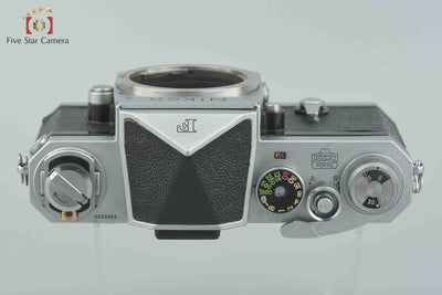[Used] Nikon F Eye-Level Early Model Silver Film SLR Camera