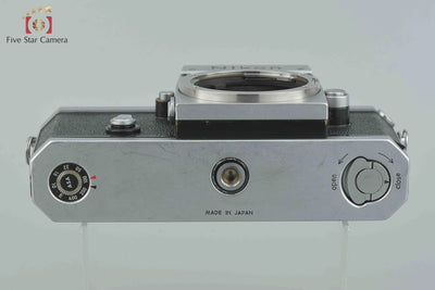 [Used] Nikon F Eye-Level Early Model Silver Film SLR Camera