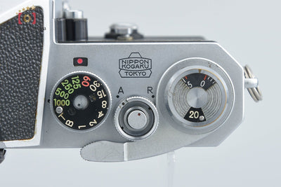 [Used] Nikon F Eye-level Early Silver Film SLR Camera