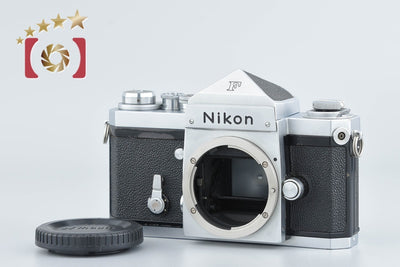 [Used] Nikon F Eye-level Early Model Silver Film SLR Camera