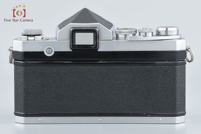 [Used] Nikon F Eye-level Early Model Silver Film SLR Camera