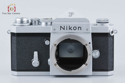 [Used] Nikon F Eye-Level Early Silver Film SLR Camera