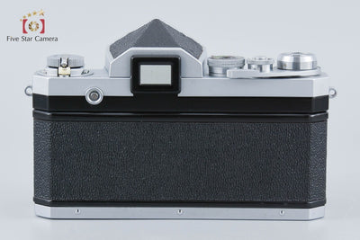 [Used] Nikon F Eye-Level Early Silver Film SLR Camera
