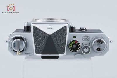 [Used] Nikon F Eye-Level Early Silver Film SLR Camera