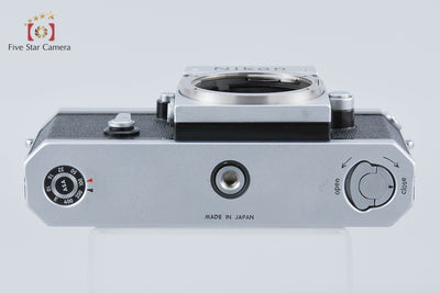 [Used] Nikon F Eye-Level Early Silver Film SLR Camera