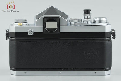 [Used] Nikon F Eye-level Mid-period Silver Film SLR Camera