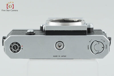 [Used] Nikon F Eye-level Mid-period Silver Film SLR Camera