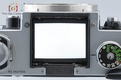 [Used] Nikon F2 Photomic A Silver Film SLR Camera