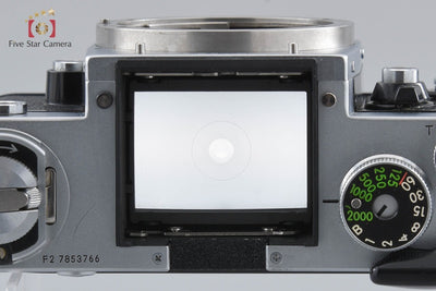[Used] Nikon F2 Photomic A Silver Film SLR Camera