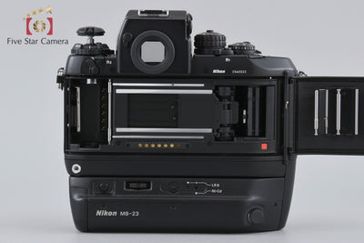 [Used] Nikon F4E Film SLR Camera + MB-23 Multi-Power Battery Pack