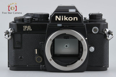 [Used] Nikon FA Black + Ai-S Zoom Nikkor 35-70mm f/3.3-4.5 + MF-16 Data Back