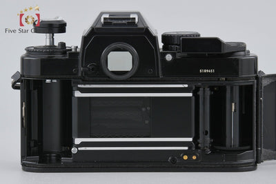 [Used] Nikon FA Black + Ai-S Zoom Nikkor 35-70mm f/3.3-4.5 + MF-16 Data Back