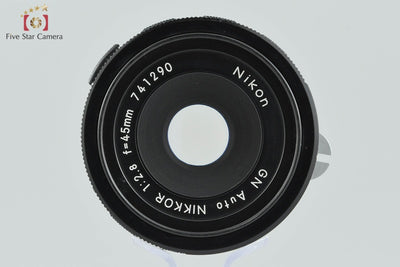[Used] Nikon GN Auto NIKKOR 45mm f/2.8