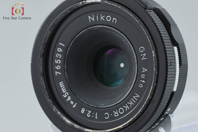 [Used] Nikon GN Auto NIKKOR.C 45mm f/2.8