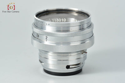 Nikon NIKKOR-H.C 50mm f/2 S-mount Silver
