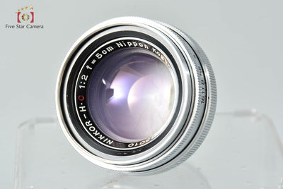 Nikon NIKKOR-H.C 50mm f/2 S-mount Silver