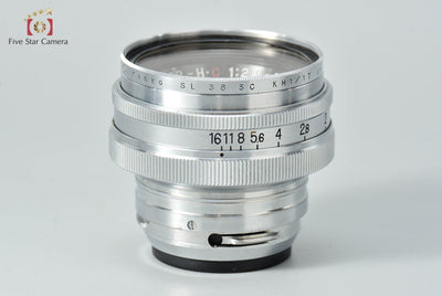 Nikon NIKKOR-H.C 50mm f/2 S-mount Silver