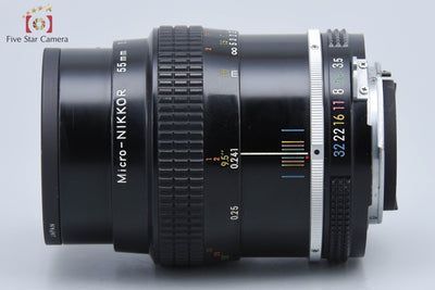 [Used] Nikon Micro NIKKOR 55mm f/3.5