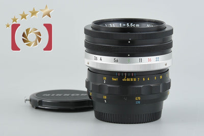 【中古】Nikon ニコン Micro NIKKOR 55mm f/3.5 初期型 爪無し