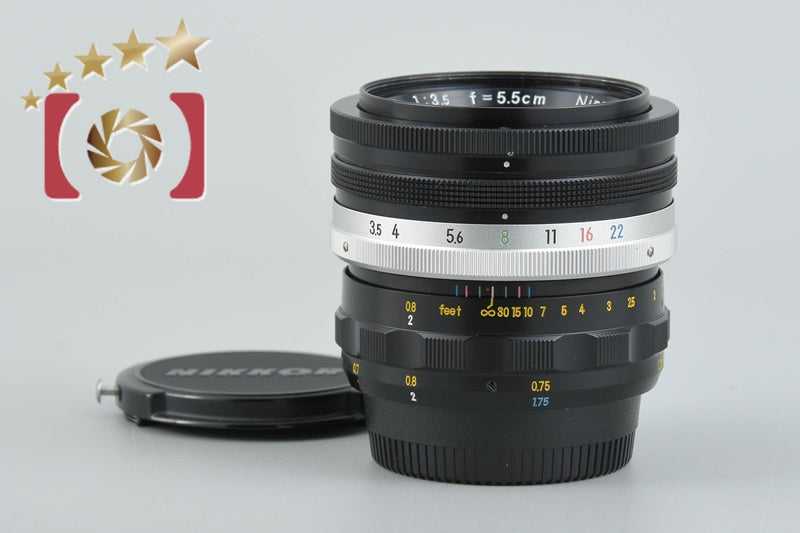 【中古】Nikon ニコン Micro NIKKOR 55mm f/3.5 初期型 爪無し