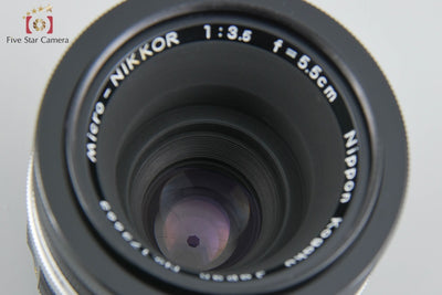 【中古】Nikon ニコン Micro NIKKOR 55mm f/3.5 初期型 爪無し