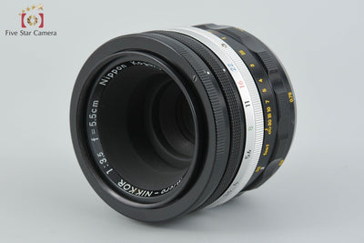 【中古】Nikon ニコン Micro NIKKOR 55mm f/3.5 初期型 爪無し
