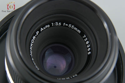 [Used] Nikon Micro NIKKOR-P Auto 55mm f/3.5