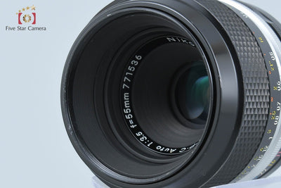 [Used] Nikon Micro-Nikkor-P.C Auto 55mm f/3.5