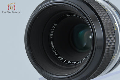 【中古】Nikon ニコン MICRO NIKKOR-P.C Auto 55mm f/3.5