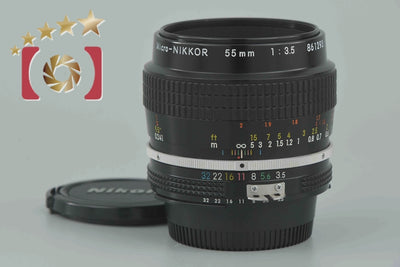 [Used] Nikon New Micro-NIKKOR 55mm f/3.5 Ai-converted