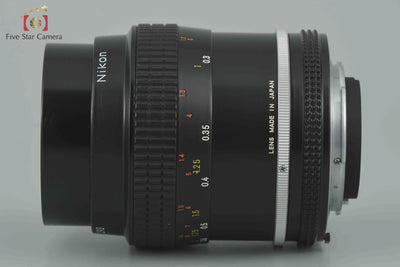 [Used] Nikon New Micro-NIKKOR 55mm f/3.5 Ai-converted