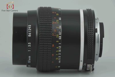 [Used] Nikon New Micro-NIKKOR 55mm f/3.5 Ai-converted