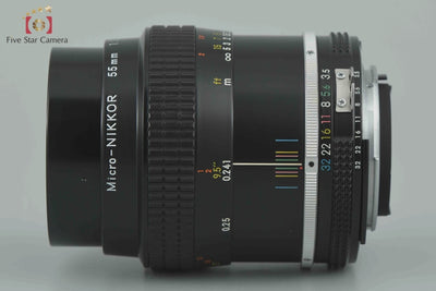 [Used] Nikon New Micro-NIKKOR 55mm f/3.5 Ai-converted