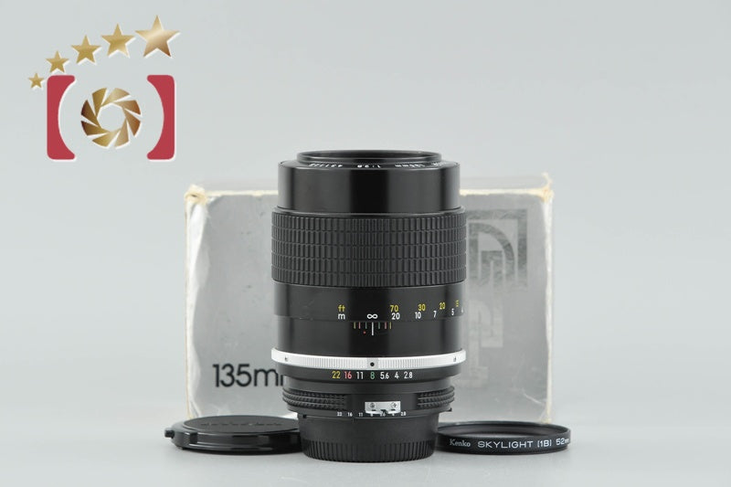 [Used] Nikon New NIKKOR 135mm f/2.8 Ai Converted with Original Box