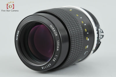 [Used] Nikon New NIKKOR 135mm f/2.8 Ai Converted with Original Box