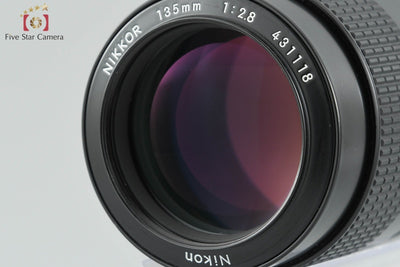 [Used] Nikon New NIKKOR 135mm f/2.8 Ai Converted with Original Box