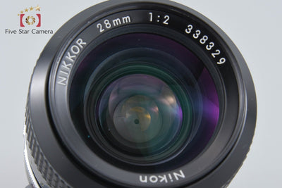 [Used] Nikon New NIKKOR 28mm f/2