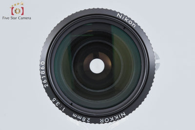 [Used] Nikon New NIKKOR 28mm f/3.5
