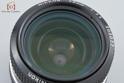 [Used] Nikon New NIKKOR 28mm f/3.5