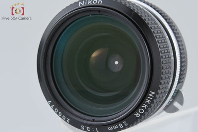 [Used] Nikon New NIKKOR 28mm f/3.5